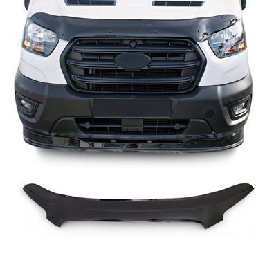 Motorhaube Deflektor Insekten Steinschlagschutz für Ford Transit 2020-25 Dunkel
