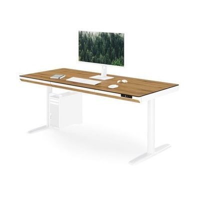 Elektrischer Sit-Stand-Schreibtisch mit Schublade und kabellosem Qi-Ladegerät 1600 mm