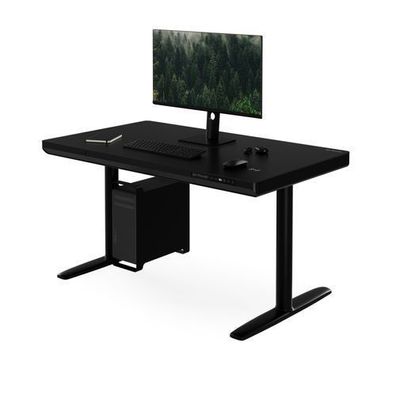 Elektrischer Sit-Stand-Schreibtisch mit Schublade und kabellosem Qi-Ladegerät 1200 mm