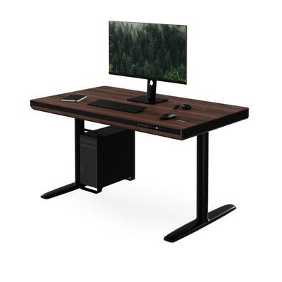 Elektrischer Sit-Stand-Schreibtisch mit Schublade und kabellosem Qi-Ladegerät 1200 mm