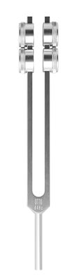 Stimmgabel 64 Hz Otto Aluminium 27 cm mit Zusatzgewichten Phonophorese