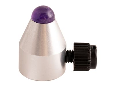Stimmgabel Aufsatz Aluminium Amethyst für 8 mm Schaft Phonophorese