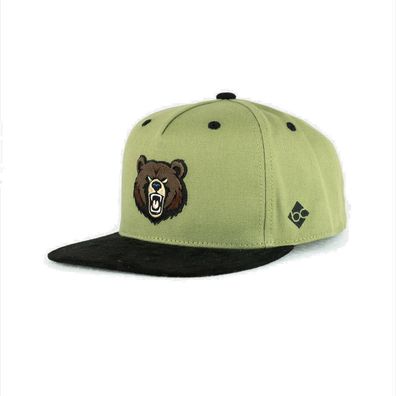 Bavarian CAPS Snapback Cap Bär olive