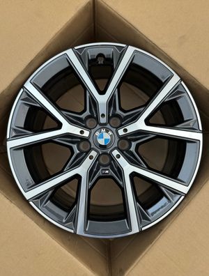 1x Original BMW 1/2er F40 GranCoupe F44 18 Zoll Alufelge Y-Speiche M553 8092355 NEU