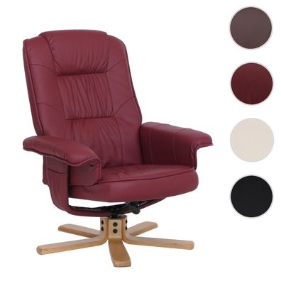 Relaxsessel Fernsehsessel Sessel ohne Hocker M56 Kunstleder FSC®-zertifiziert