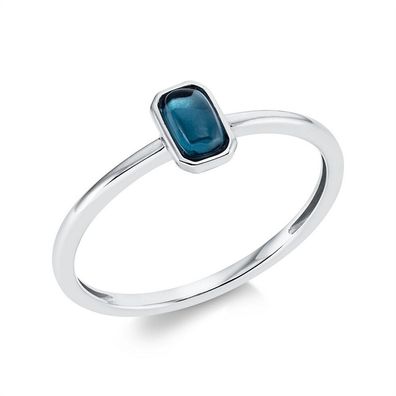 Luna Creation - 1FP72W854-4 - Ring - Damen - 750WG - mit Topas - Weite 54