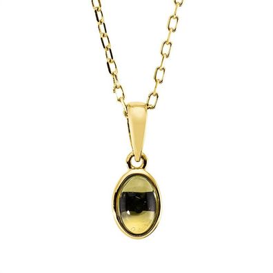 Luna Creation - 4O254G8-1 - Collier - Damen - 750GG - mit Peridot - 45cm