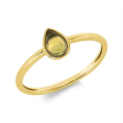 Luna Creation - 1HJ91G854-1 - Ring - Damen - 750GG - mit Peridot - Weite 54