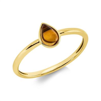 Luna Creation - 1HJ76G854-1 - Ring - Damen - 750GG - mit Citrin - Weite 54