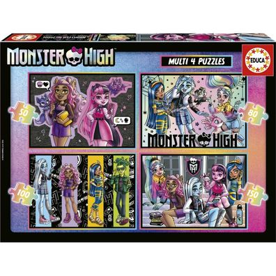 Monster High-Puzzle Multi 50-80-100-150Stück