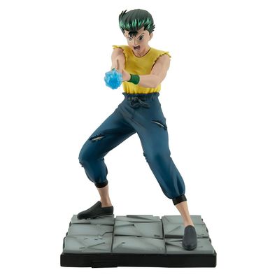 ABYstyle Yusuke Urameshi mit Geisterkanone | Yu Yu Hakusho Sammelfigur | 17 cm