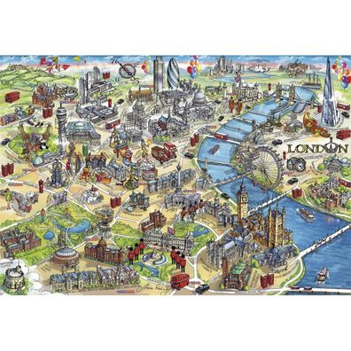 Gibsons London Monuments Puzzle 500 Teile