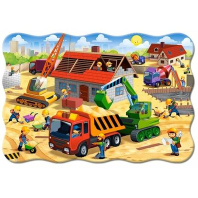 Castorland Hausbau-Puzzle MAXI 20 Teile