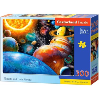 Castorland Puzzle Planeten und ihre Monde 300 Teile