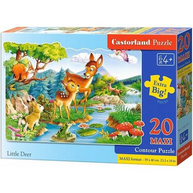 Castorland Puzzle Baby Schubkarre MAXI 20 Teile