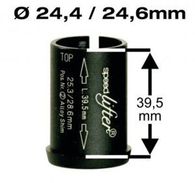 BY, CHULZ Reduzierhülse "Speedlifter" SB-verpackt, für Ø 24,4/24,