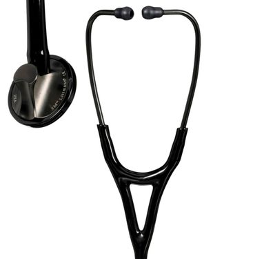 Littmann Master Cardiology Stethoskop 2176 Edelstahl Schlauch Schwarz