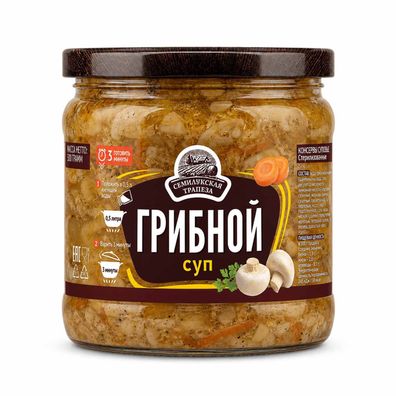 Semilukskaya Trapeza Pilzsuppe, 460g