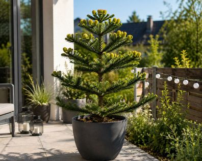 Araucaria araucana 60-80 cm Andentanne Schmucktanne Affenbaum winterhart