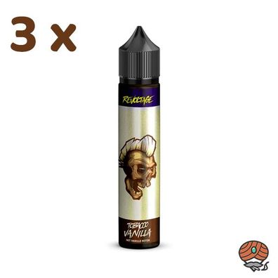 Revoltage Tobacco Vanilla Longfill Aroma für E-Zigaretten 3x 7ml