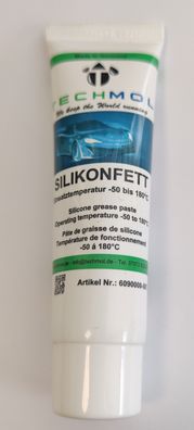 TechMol Silikonfett 50g Tube -50°C bis 180°C 6090008-50T