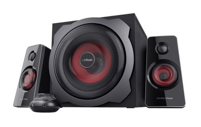 Trust GXT 38 - Lautsprechersystem - für PC - 2.1-Kanal - 60 Watt (Gesamt)