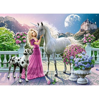 Castorland Puzzle Mein Freund das Einhorn 300 Teile