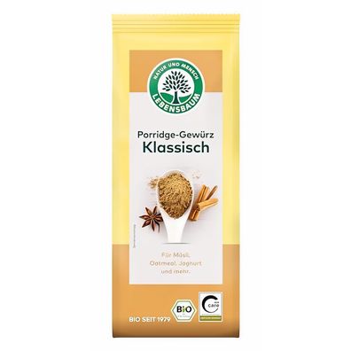 Lebensbaum Bio Klassisches Porridge-Gewürz, 45 g - 45.0g