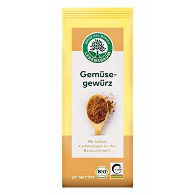 Lebensbaum Gemüsegewürz, Bio-Gewürz 60 g - 60.0g