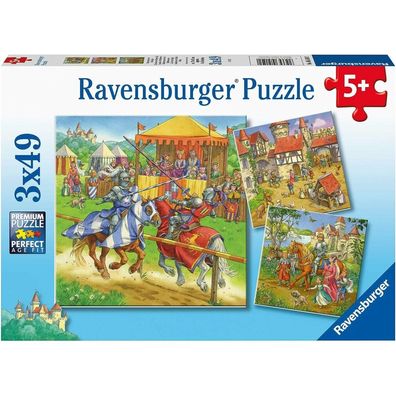 Ravensburger Puzzle Ritterturnier 3x49 Teile