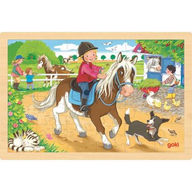 Gollnest & Kiesel Einlegepuzzle Ponyhof
