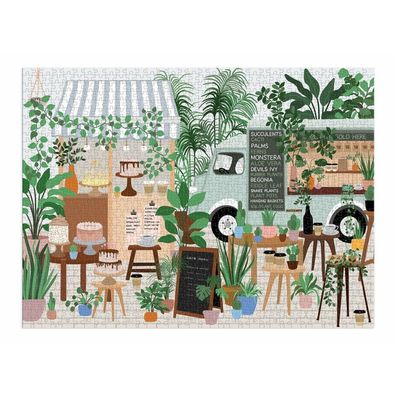 Galison Puzzle Botanical cafe 1000 Teile