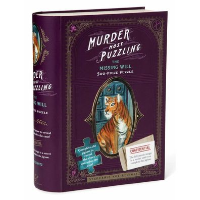 Chronicle BOOKS Krimi-Puzzle Missing Will 500 Teile