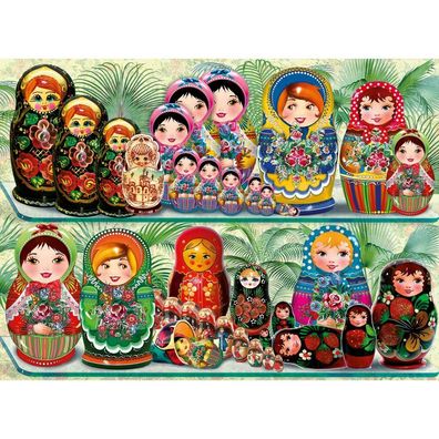 Bluebird Puzzle Matrjoschka 6000 Teile
