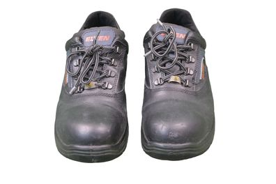 ELTEN Sicherheitsschuhe Bruno ESD S2 Leder Stahlkappe Gr. 45 Schwarz