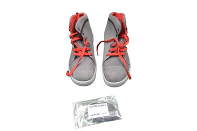 Sicherheitsschuhe Vintage Mid ESD S3 Leder Stahlkappe Grau Gr. 47