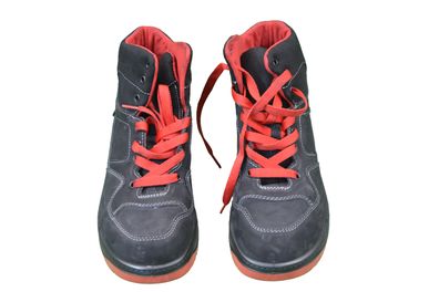 Sicherheitsschuhe Maverick black-red Mid ESD S3 Leder Gr. 42