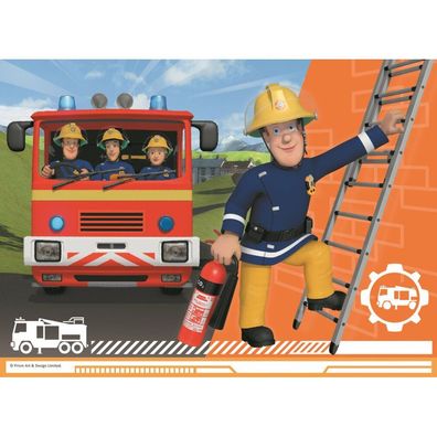 TREFL Puzzle Feuerwehrmann Sam: Bereit zum Einsatz 20 Teile