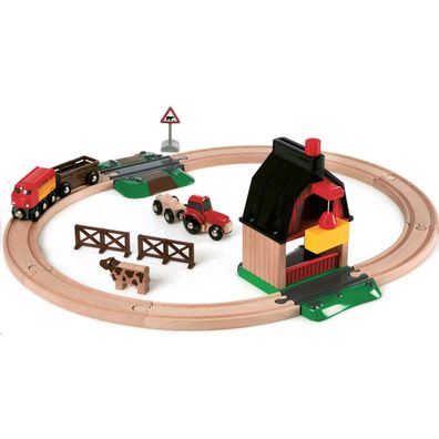 BRIO World Bahn Bauernhof Set