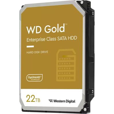 Gold Enterprise Class 22TB (SATA 6 Gb/s, 3,5", WD Gold)