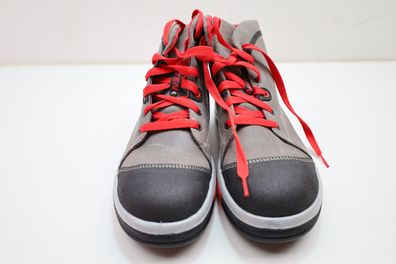 ELTEN Vintage Pirate Mid ESD S3 Sicherheitsschuhe Leder Stahlkappe Gr. 41 Grau