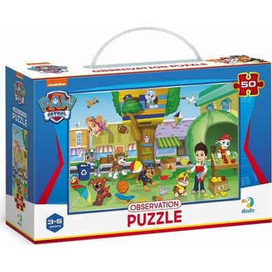 DODO Puzzle mit Bildsuche Tlapková Streife 50 Teile