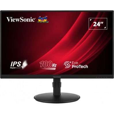 Viewsonic 61cm, VG2408A-MHD, 16:9 HDMI/DP/VGA 100Hz, FHD