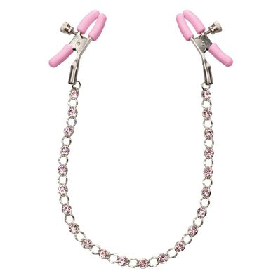 Nippelteaser aus Metall, Kristall