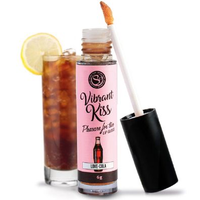 Secretplay LIP GLOSS Vibrant KISS LOVE COLA