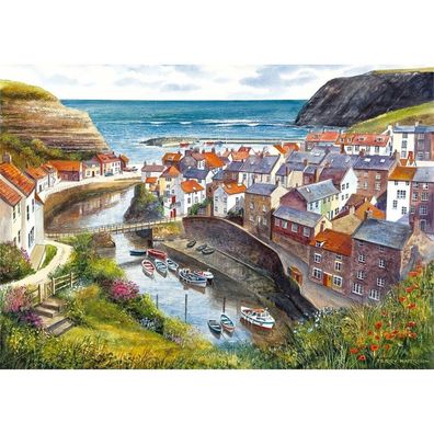 Gibsons Puzzle Staithes, Großbritannien 1000 Teile