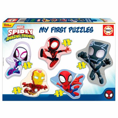 Marvel Spidey Erstaunliche Freunde Puzzle 3-5St
