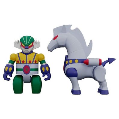Steel Jeeg Brickroid Actionfiguren 2er-Pack Steel Jeeg: Pantheroid Set 5 cm