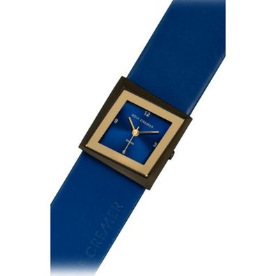 Uhr - Eleganza SAPHIR - Leder Blau
