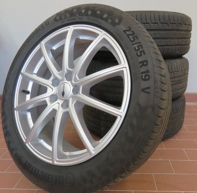 Sommerräder Ford Kuga ab 2020 Continental CPC6 225 55 19 103H RC32 silber RDKS